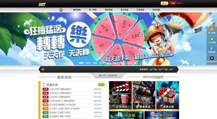 NO.2 Winbet線上現金版體驗金